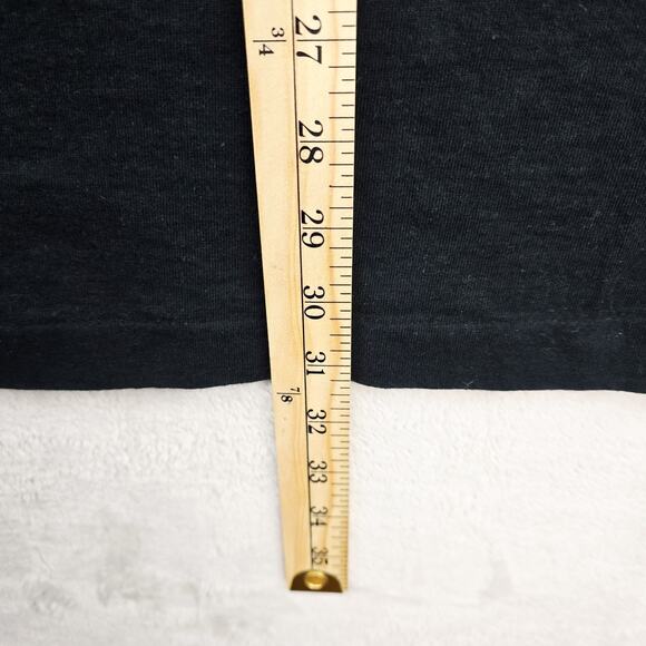 Vintage Heartland Apparel Oregon Shirt XL Black Deer Nature Puff Paint Aztec 90s - Picture 9 of 9